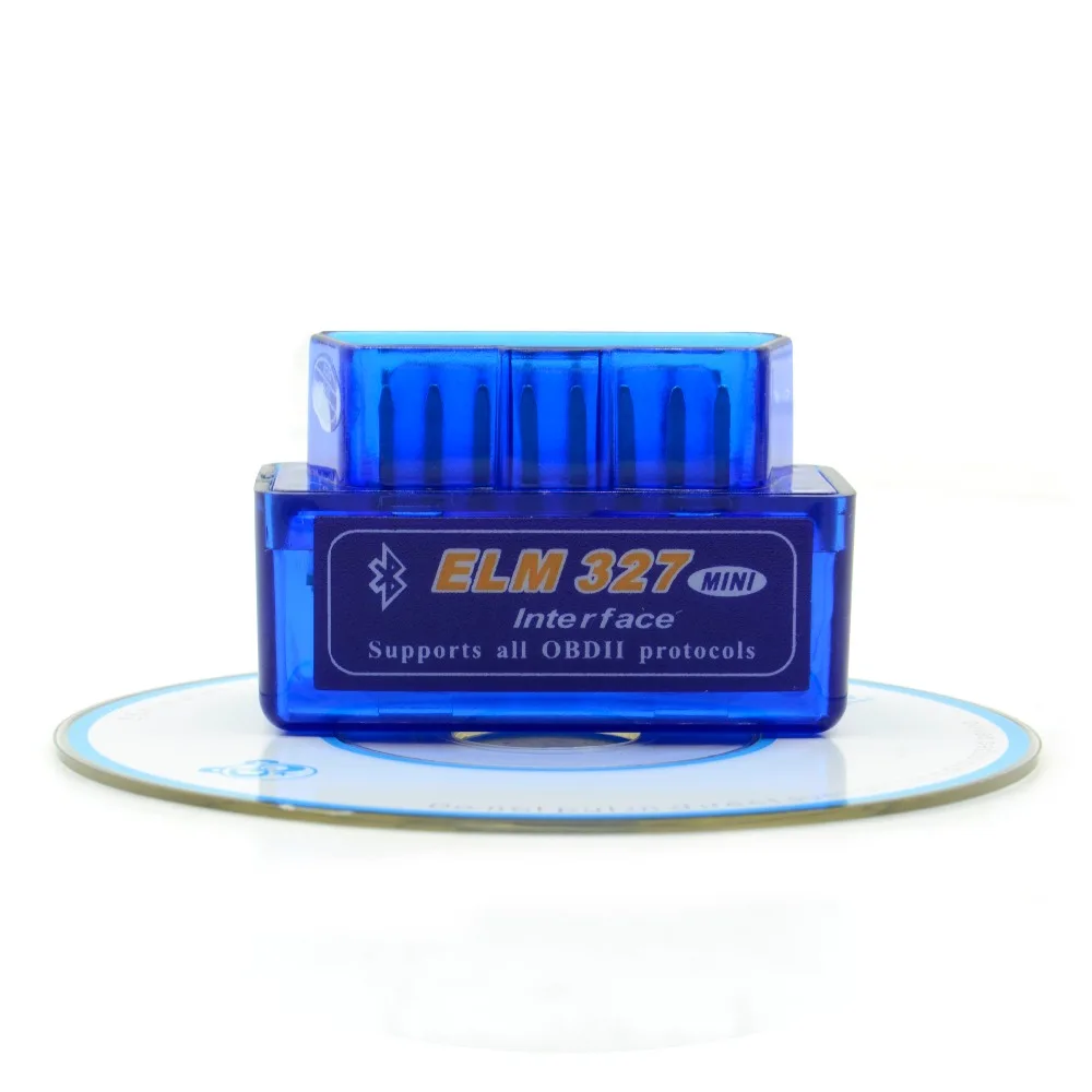 50 шт. Бесплатная доставка DHL 2018 Лидер продаж новейший супер мини Elm 327 Bluetooth V1.5 чип
