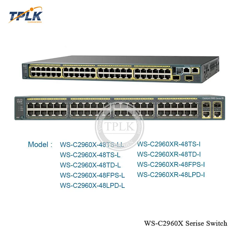 Лучшая цена WS C2960X 24TS LL переключатель 24 портовый коммутатор Gigabit ethernet