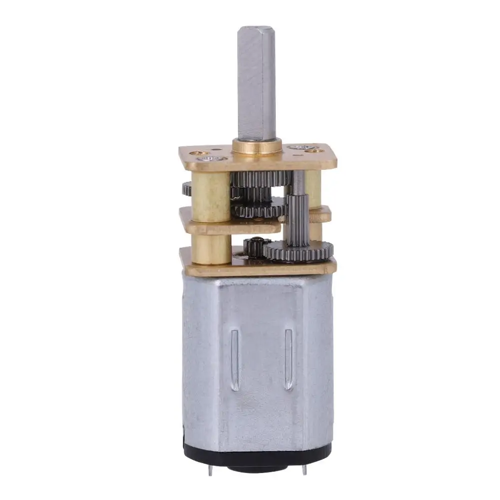 Редуктор скорости мотор GA12 N20 DC3V 6V 12V 50 2000RPM мини Электрический редуктор с