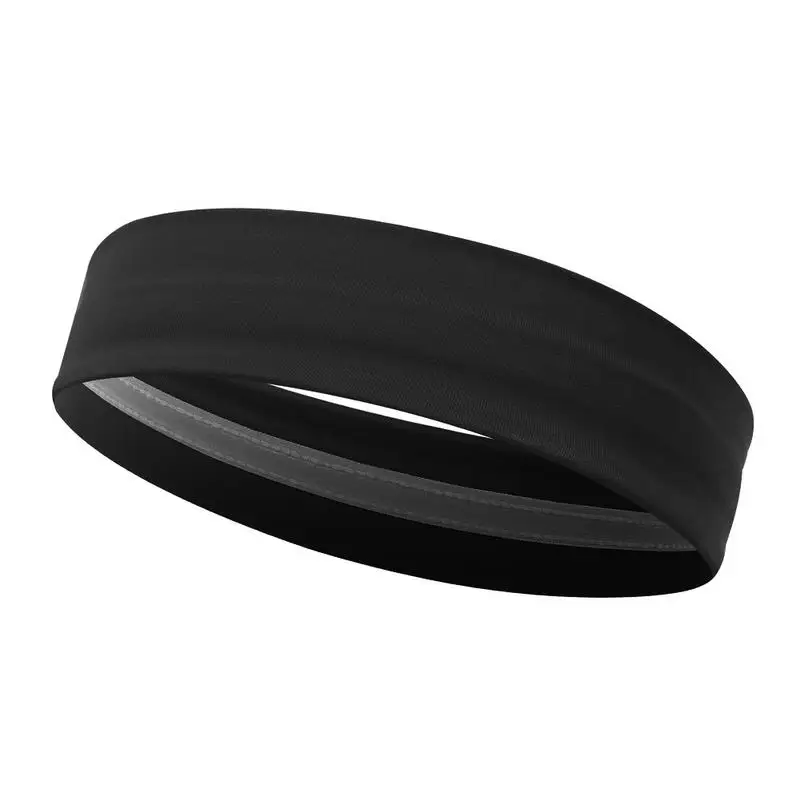 Однотонный хлопок головная повязка для спорта и софтбола Sweatband на голову тюрбан