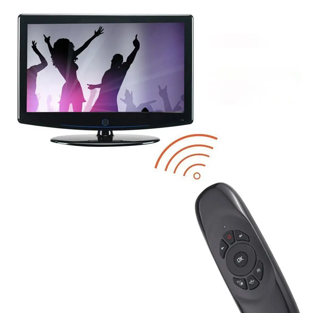 Беспроводная клавиатура 2 4 Ghz Mini Air mouse &lt20uA Gaming 1 светодиодный индикатор