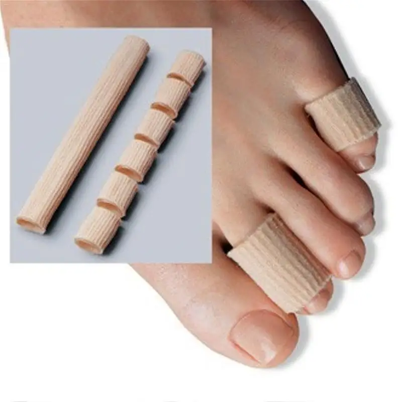 Силиконовая лента разделитель пальцев ног корректор снимает боль в пятке