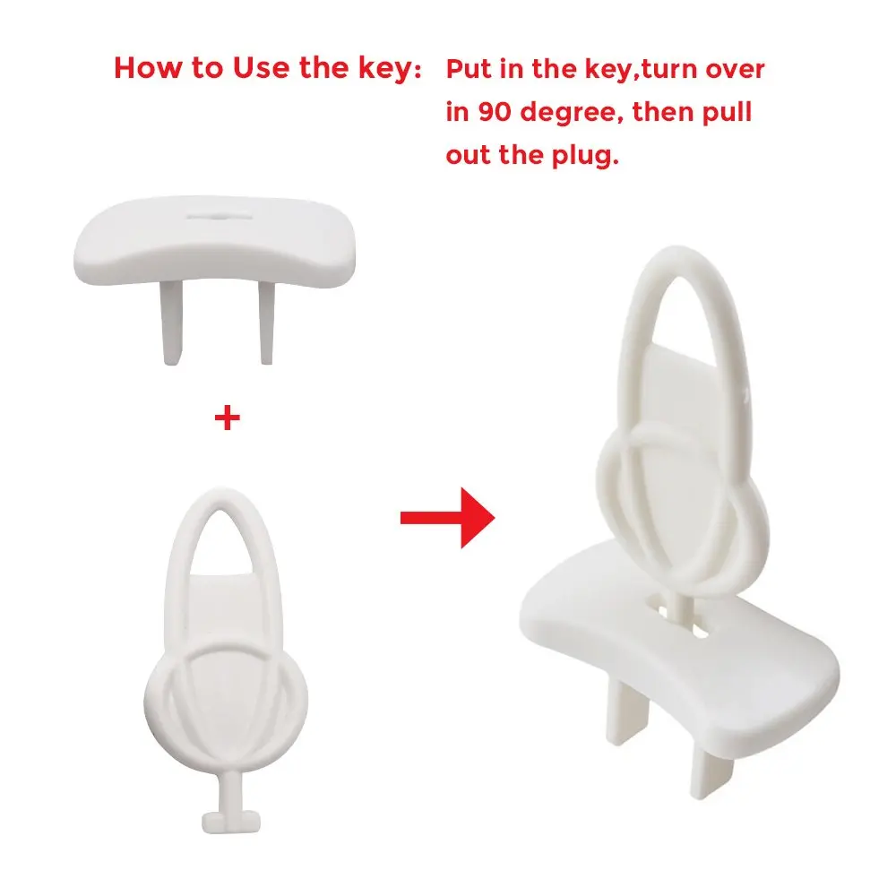 Protecci&oacute;n para beb&eacute;s (24 enchufes + 4 botones), cubierta de enchufe para protecci&oacute;n de beb&eacute;s, cubierta de enchufe, Protector de enchufe de 2 agujeros para protecci&oacute;n de ni&ntilde;os-3