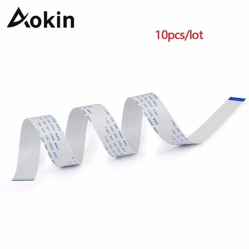 Aokin 10 шт./лот 15pin Ffc кабель плоский провод 15 см/30 см/50 см/100 см/200 см для Raspberry Pi 3 Модель