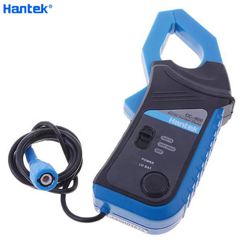Hantek CC650 20 кГц 650A осциллограф мультиметр AC/DC токовый Зажим Ручной с разъемом