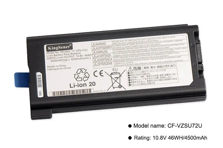Аккумулятор KingSener для ноутбука Panasonic Toughbook новый аккумулятор с аккумулятором на 10