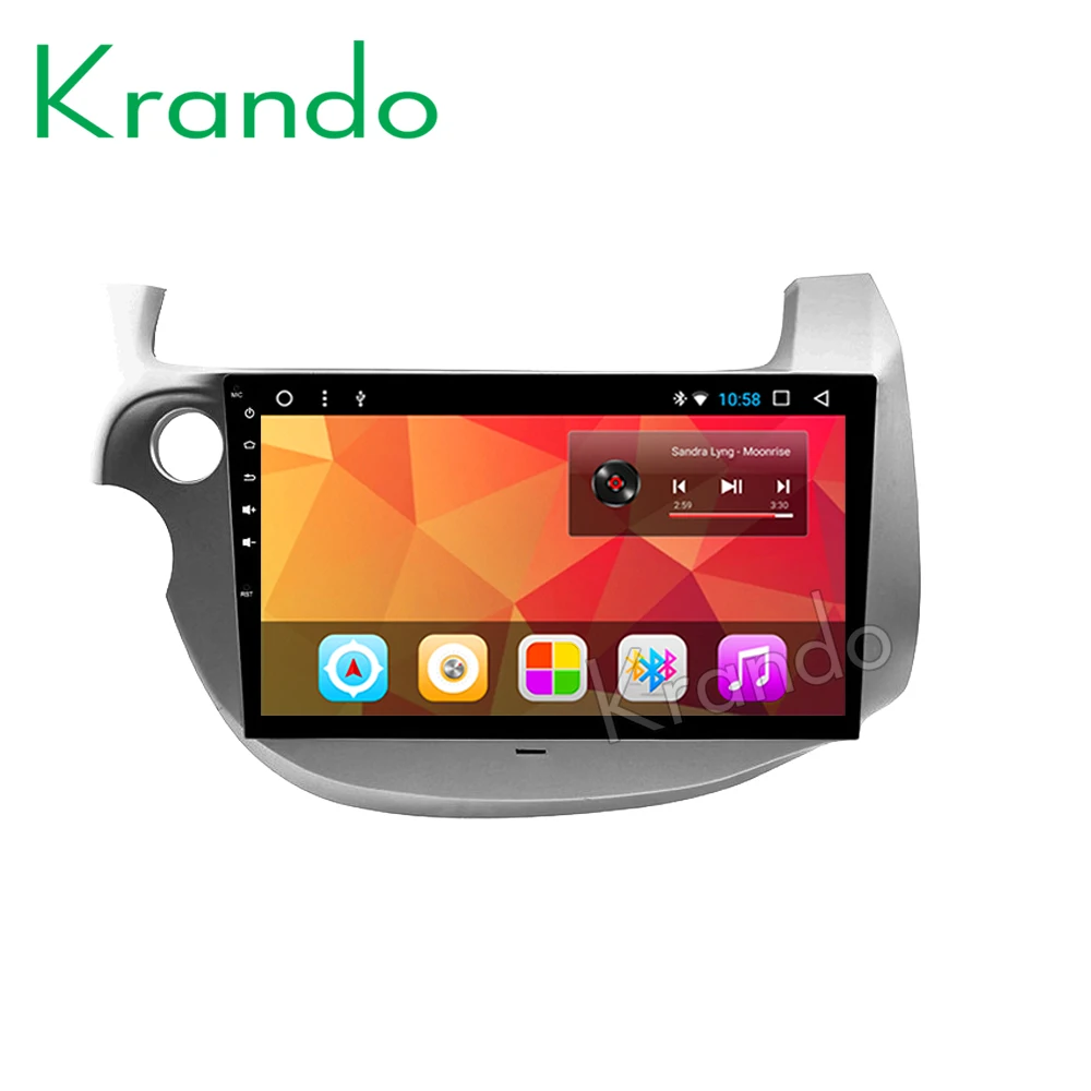 Автомобильная Мультимедийная система Krando с IPS-экраном 8 1 дюйма Android 10