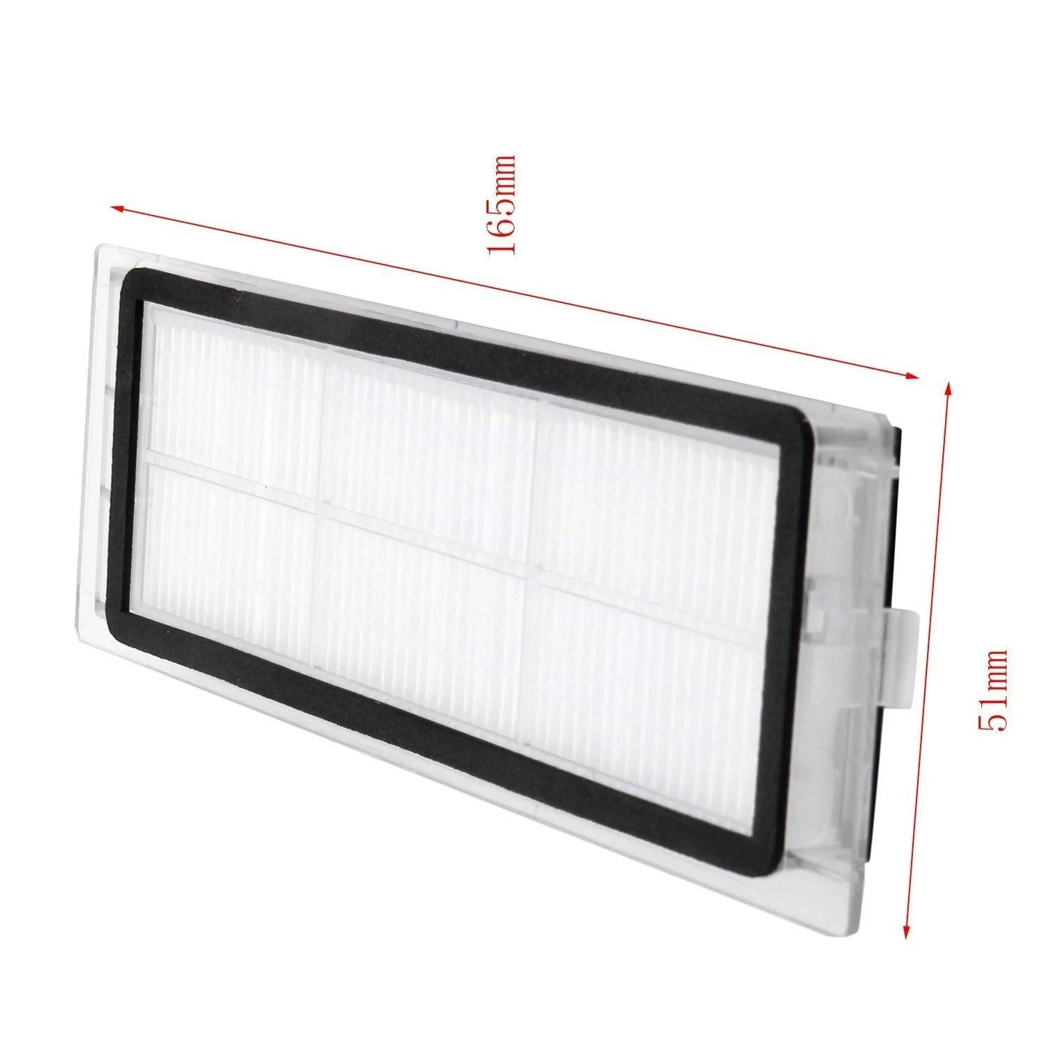 

New Improved Version Washable Hepa Filter For Xiaomi Roborock S50 S51 Parts