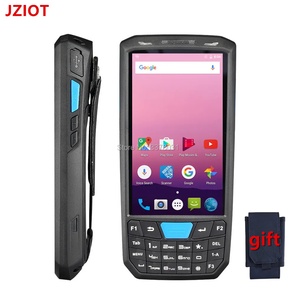 V80 WiFi GSM телефон Bluetooth ручной 2D сенсорный экран Сканер Штрих Кода Android PDA|Сканеры| |