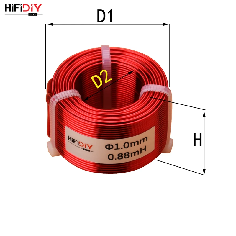 Ааэробный индуктор HIFIDIY LIVE 0 75 1 2 5 мм 35 42 58 1mH из чистой меди спикер электронные