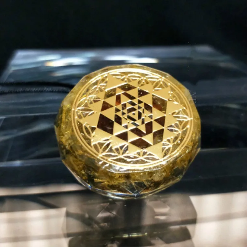 AURAREIKI Orgonite кристалл энергия кулон ожерелье Исцеление помощь любовь счастье для