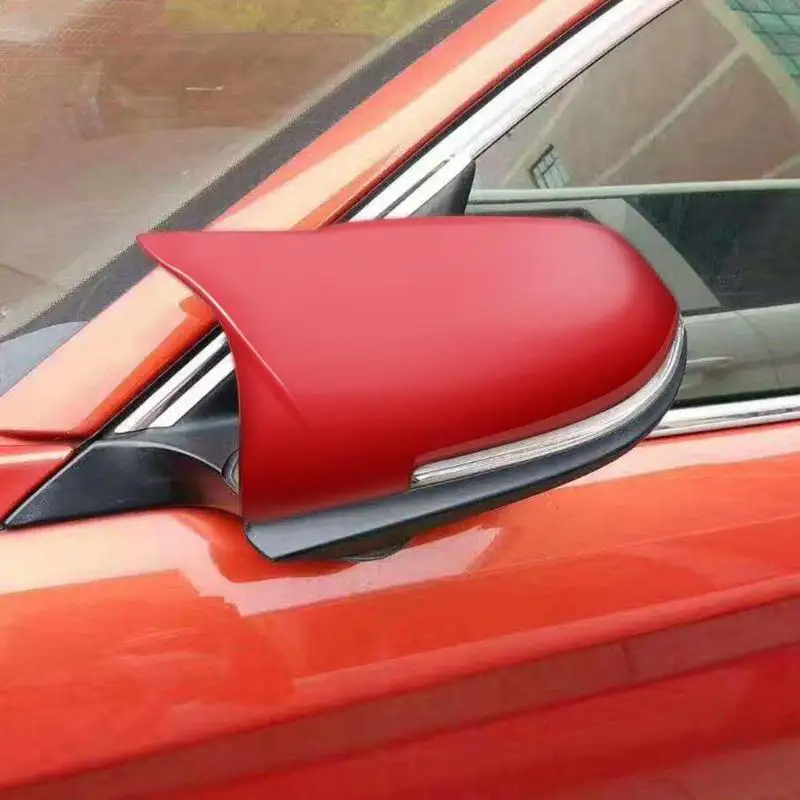 VODOOL 1 пара зеркальный чехол из углеродного волокна для дверного крыла глянцевый