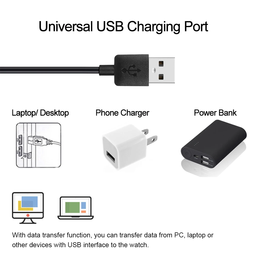 Usb кабель для зарядки и передачи данных TomTom Adventurer Golfer 2 Runner 2/3 Spark 3 сменный смарт