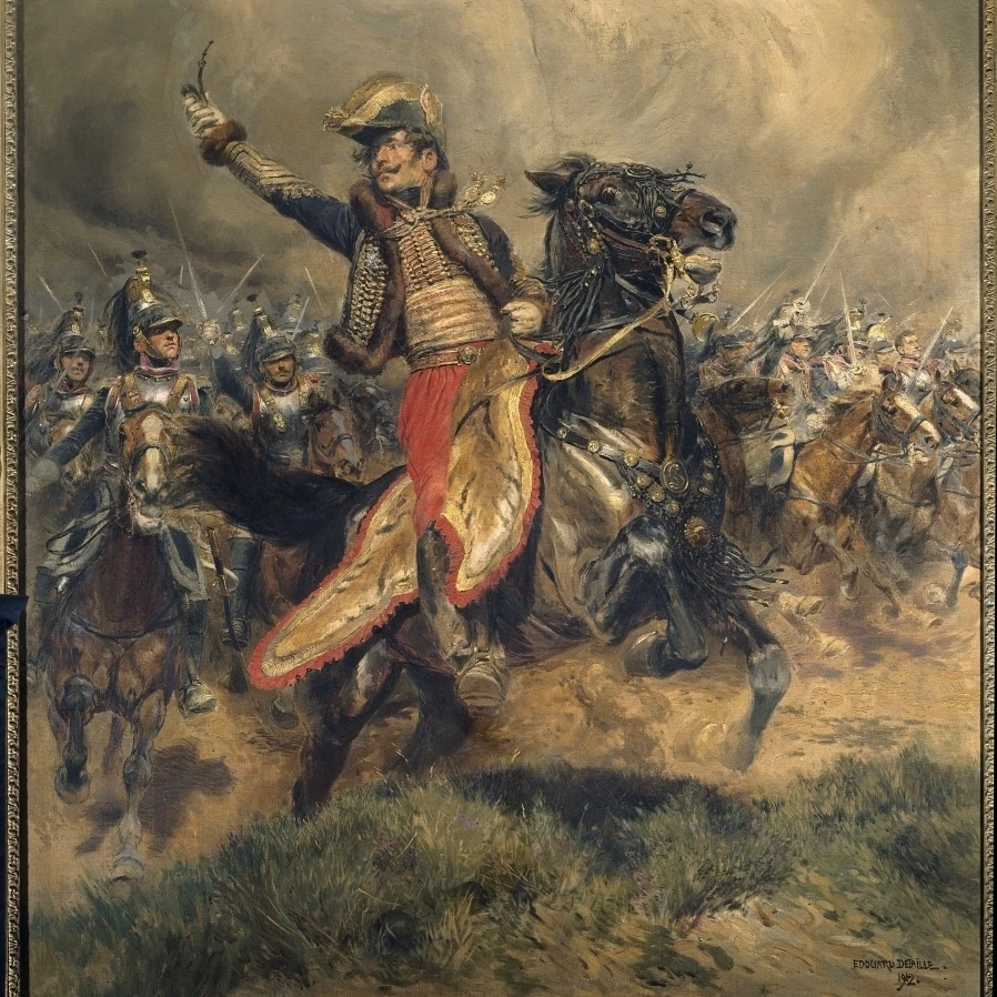 2374 Edouard Detaille (1848 1912) Французский плакат &quotШкола&quot печати (24x36)|Таблички и знаки| |