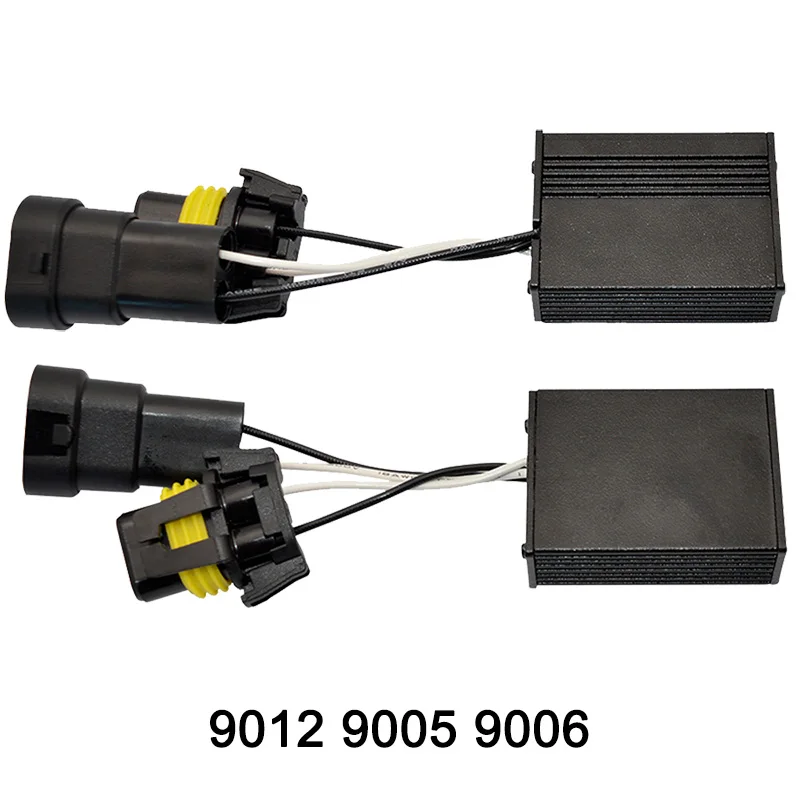 1 пара H4/H7/H8/H11/H3/HB3 (9005)/HB4 (9006) Canbus адаптер электропроводки светодиодный фар