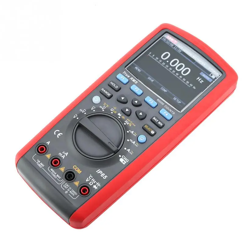 Промышленный Цифровой мультиметр UT181A с ЖК экраном True RMS 59999 отсчетов 110 240 В