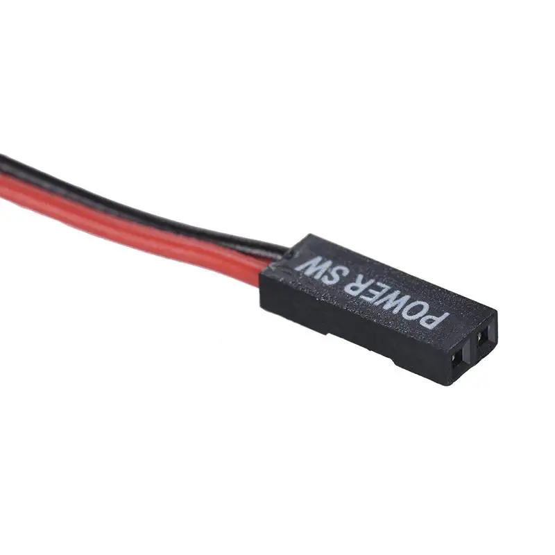 Новый-2 шт 2 Pin SW PC кабель питания вкл/выкл кнопка ATX компьютерный переключатель