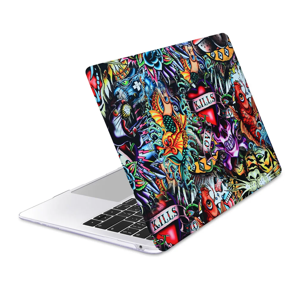 Redlai пластиковый жесткий чехол для Macbook Air Pro retina 12 13 15 дюймов Сенсорная панель A1706