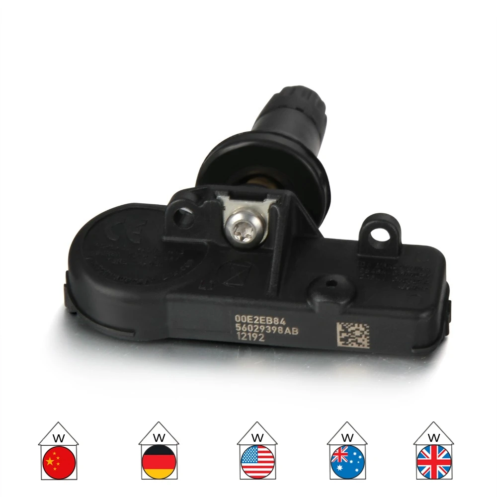 TPMS Датчик давления в шинах 433 МГц для Chrysler Jeep Dodge Ram 56029398AB Новинка|Датчик давления| |