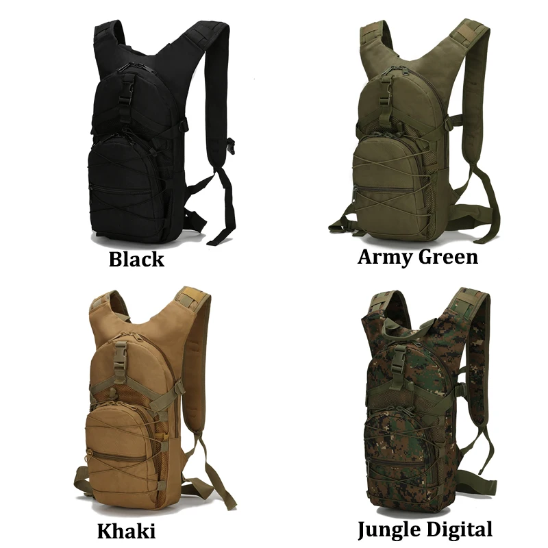 Тактический армейский рюкзак 800D Oxford 15L Molle военный походный велосипедный ранец