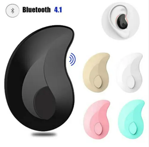 1 шт. мини беспроводные Bluetooth 4 наушники стерео гарнитура спортивные 20A18|Наушники и