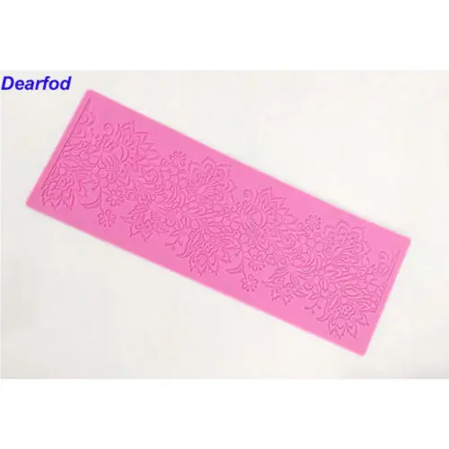New Silicone DIY Cake Decor Lace Mold Sugar Crafts Fondant Mould Mat Baking Tool | Дом и сад