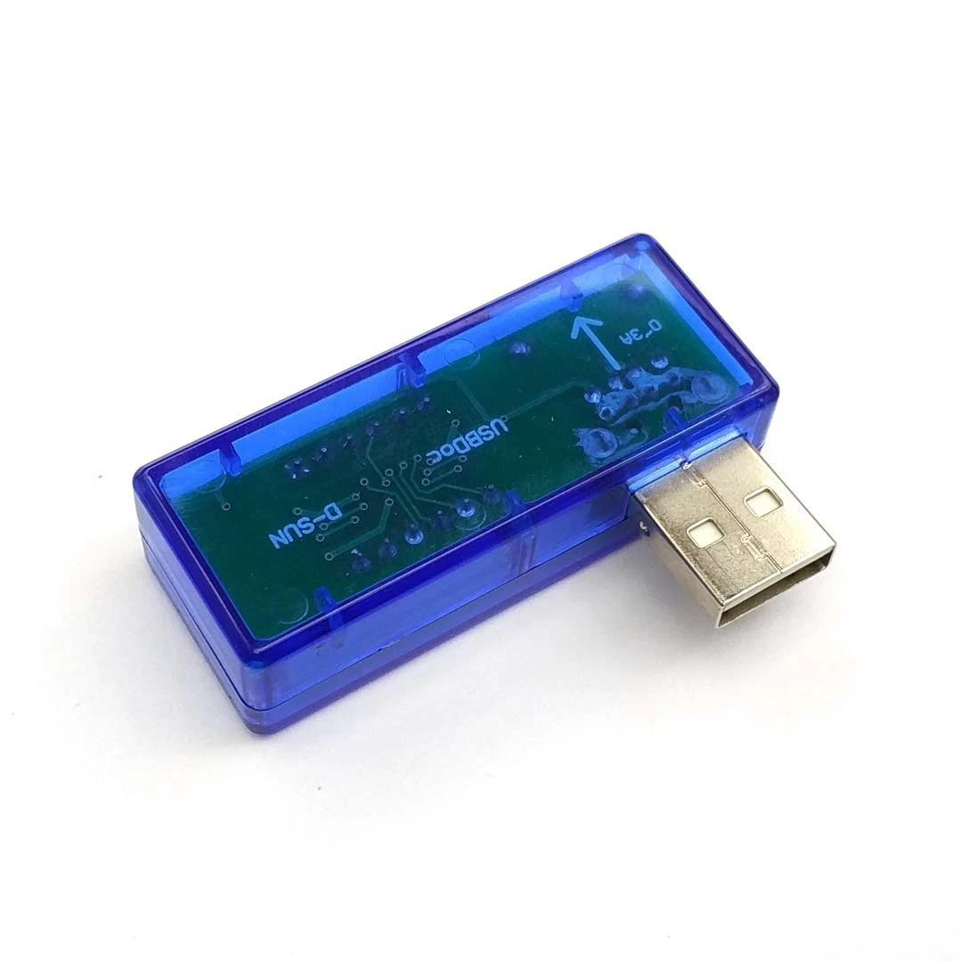 Цифровой USB тестер напряжения измеритель и силы тока для мобильных устройств с
