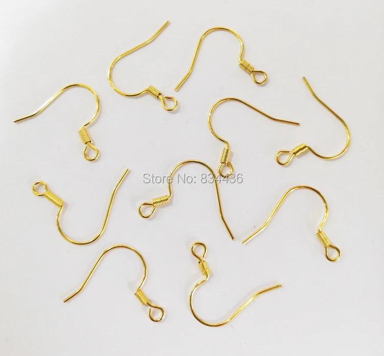

Free Shipping wholesale 20x18mm Gold Tone Stainless Steel Earring Clip Clasps Hooks Women DIY jewelry findings 200pcs(100pairs)