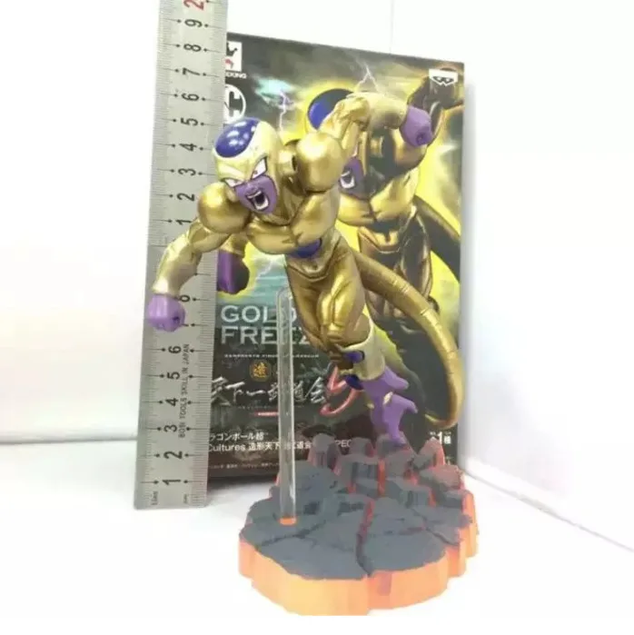 Горячая аниме Жемчуг дракона золотые freeza Tenkaichi Budokai Saiyan бардок ПВХ фигурка