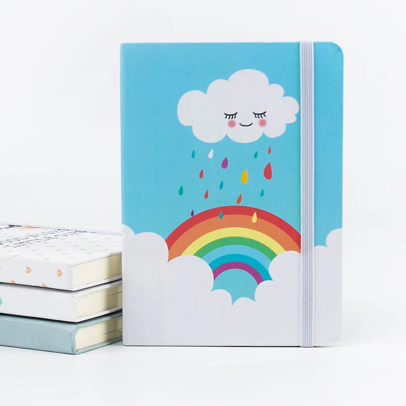 2019 A5 A6 переплет Kawaii Cloud Rainbow блокнот totoro Сейлор Мун канцелярские принадлежности