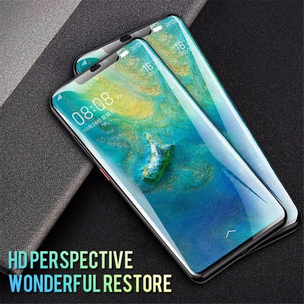 Мягкая Гидрогелевая пленка для Huawei P Smart 2019 P30 20 40 Pro Lite полное покрытие защита