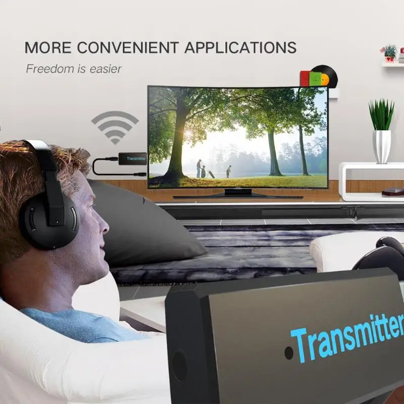 Bluetooth 3 0 передатчик портативный стерео аудио беспроводной USB адаптер Dongles для ТВ PC
