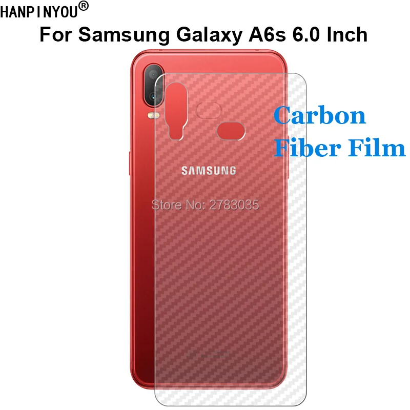 Прозрачная защитная пленка для Samsung Galaxy A6S G6200 6 дюймов 3D защита экрана от отпечатков пальцев углеродное