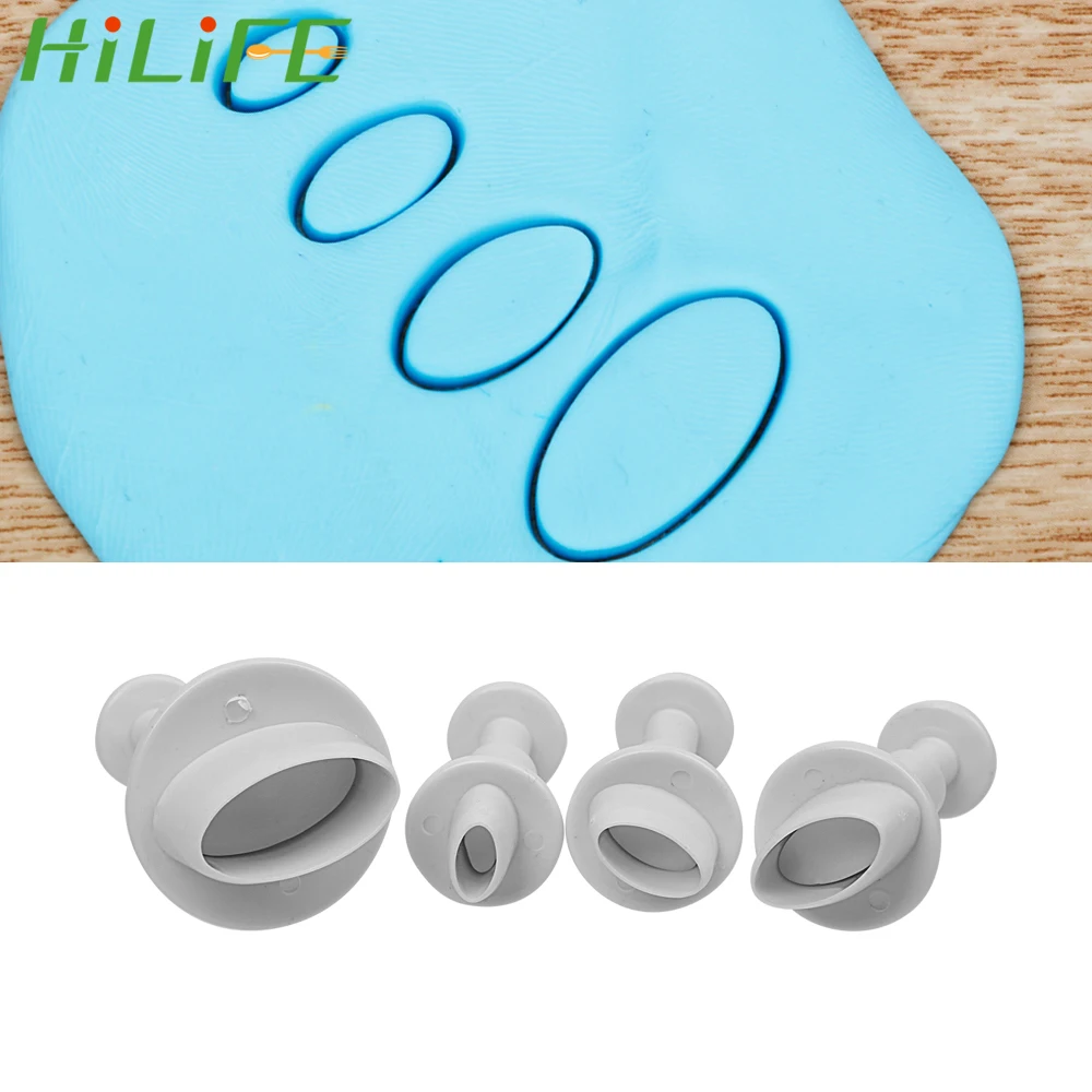 HILIFE DIY 4 шт./компл. фотоформа форма для шоколада печенья резак сахарной мастики