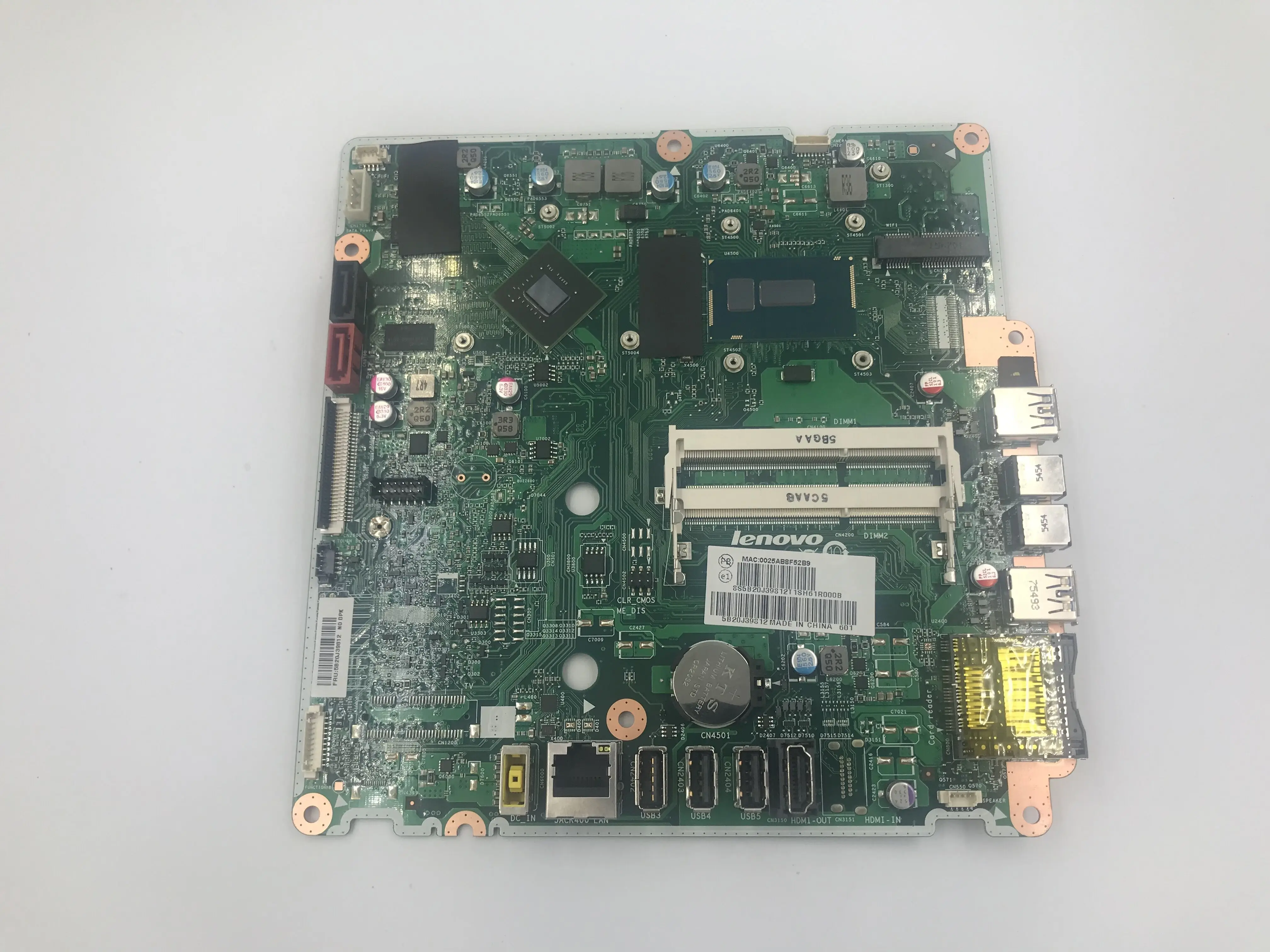 Для lenovo C4030 C40 30 ALL IN ONE 5B20J39812 материнская плата для ноутбука с I5 5200 1G 100%