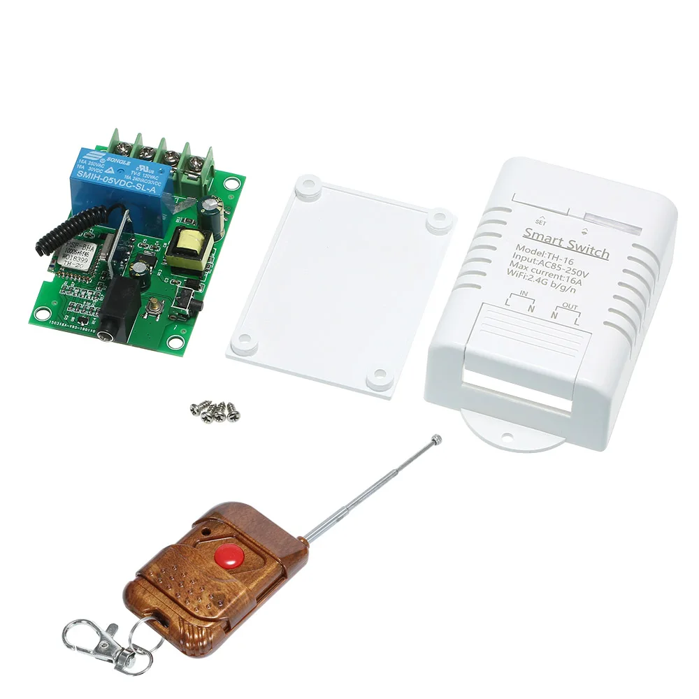RF 433MHz Wifi переключатель 16A/3500W eWeLink TH 16 контроль температуры умный домашняя