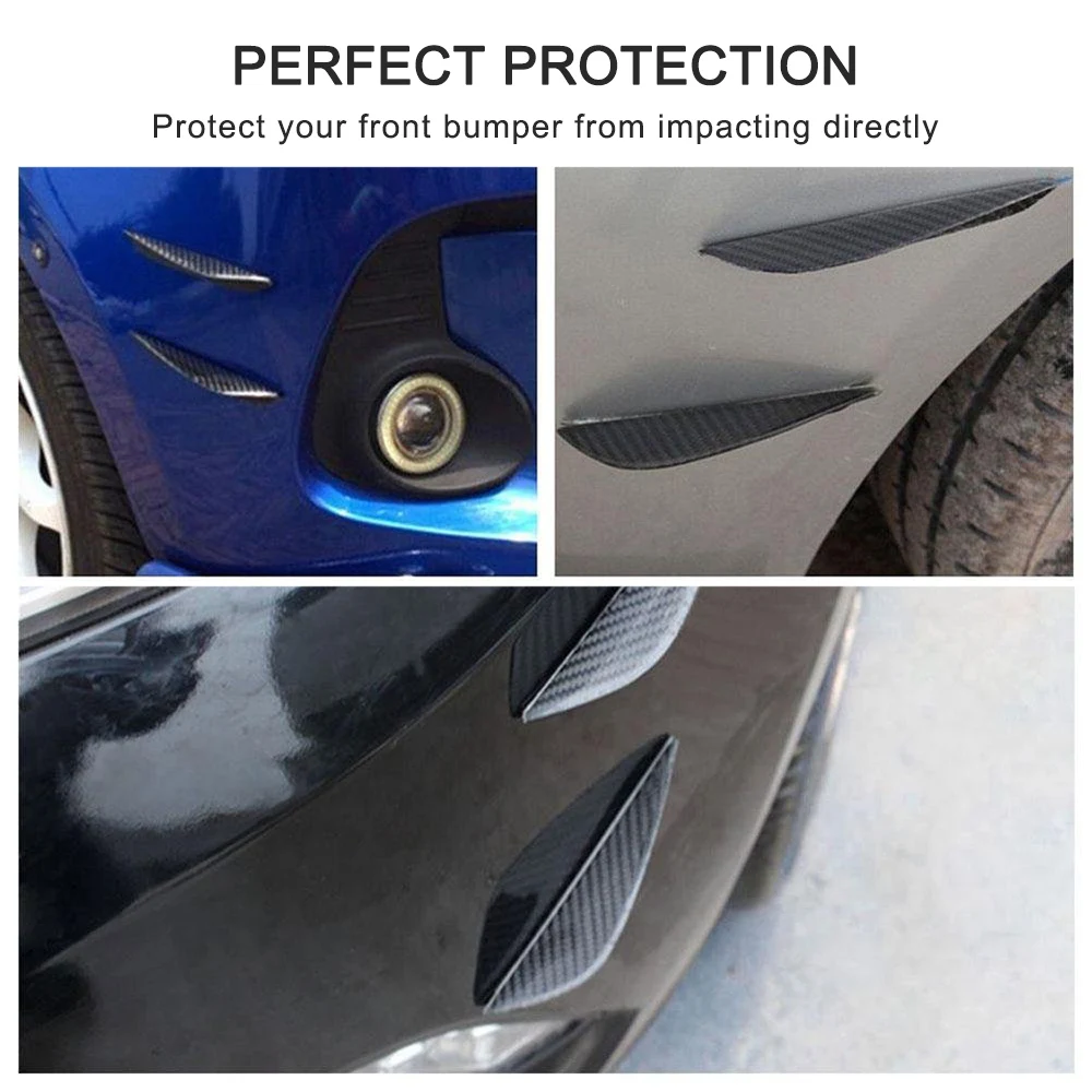 Автомобильные аксессуары 4 шт./компл. сплиттер для переднего бампера плавник