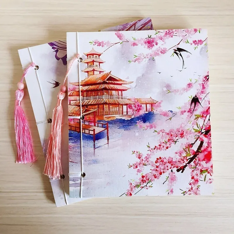 1 шт. винтажный блокнот в китайском стиле записные книжки для креативных