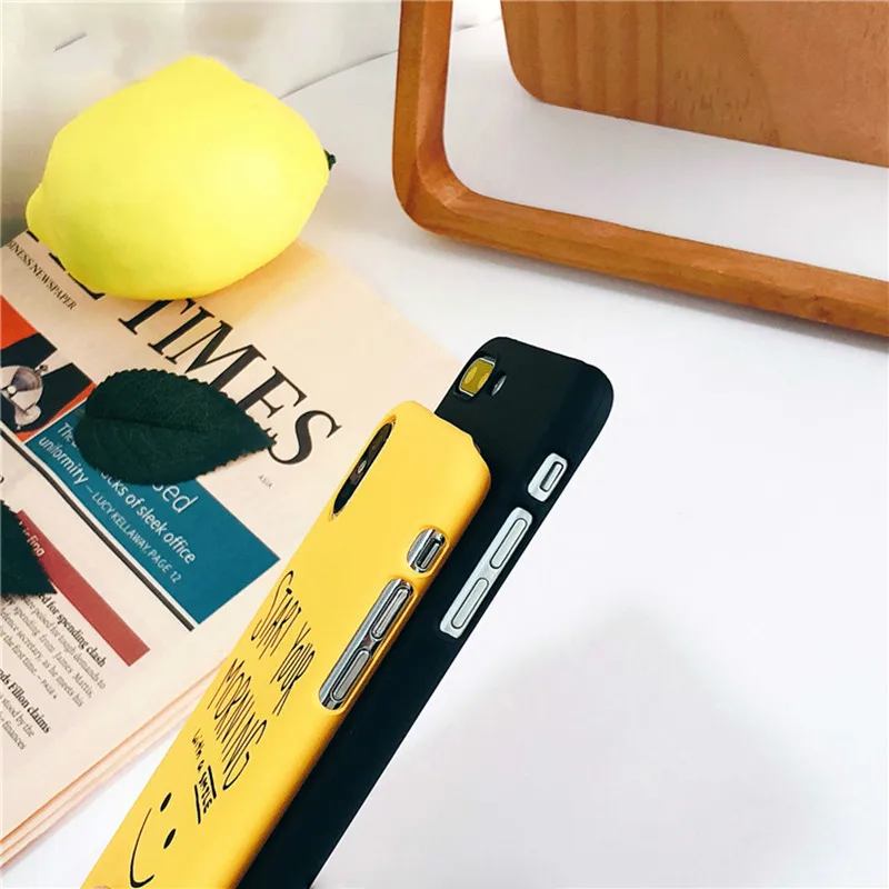 Cartoon Couples Phone Case For Iphone X 6 6s 7 8 Plus Ultra Thin Hard Pc Back Cover Funny Letter Cases Capa |