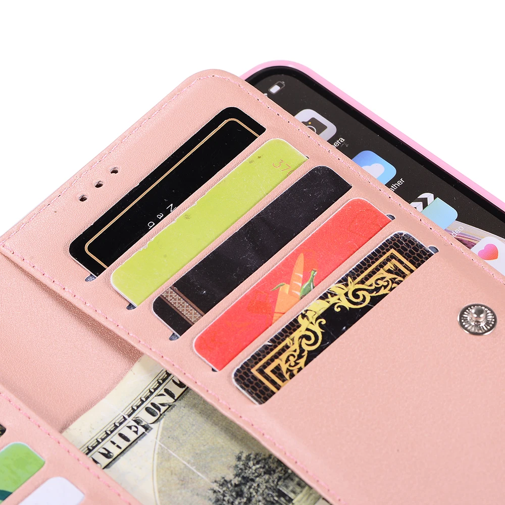 KISSCASE Glittering PU Leather Case For iPhone XS MAX XR X Rhinestone Luxury Wallet Cover 5s SE 6S 7 8 Plus Fundas |