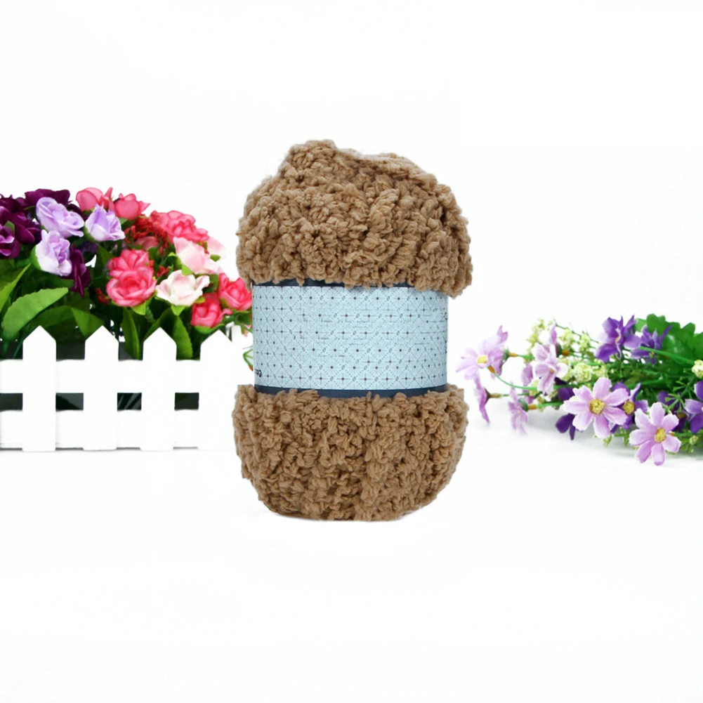 Детские теплые мягкие шенилл Вязание Шерсть ремесло для полотенце пальто свитер