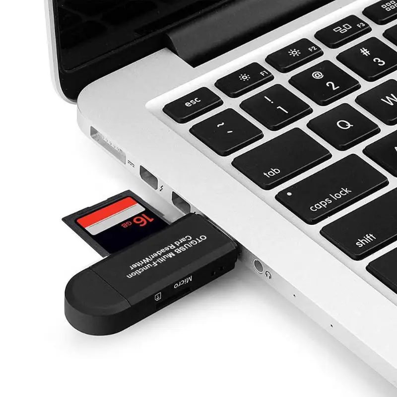 Micro USB + 2in 1 OTG кардридер универсальный высокоскоростной USB2.0 карта памяти Адаптер