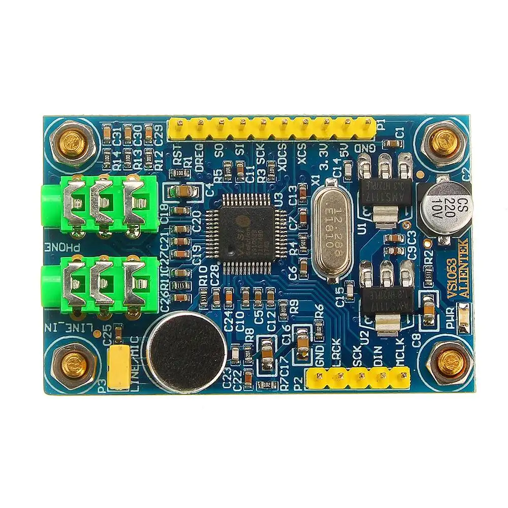 LEORY VS1053B модуль MP3 плеер аудио декодер OGG/WAV кодирование для STM32 микроконтроллер