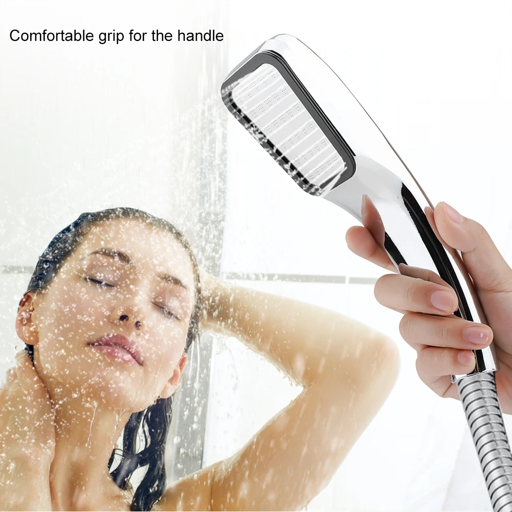 

300 Holes Chromed Shower Bath Head High Pressure Rainfall Shower Head Handheld Water Saving showerhead filter sprayer nozzle