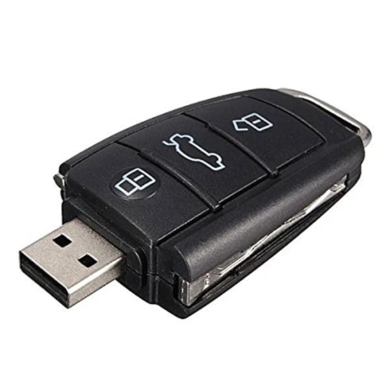 Автомобильный ключ типа USB2.0 16 GB Flash U disk черный|USB флэш-накопители| |