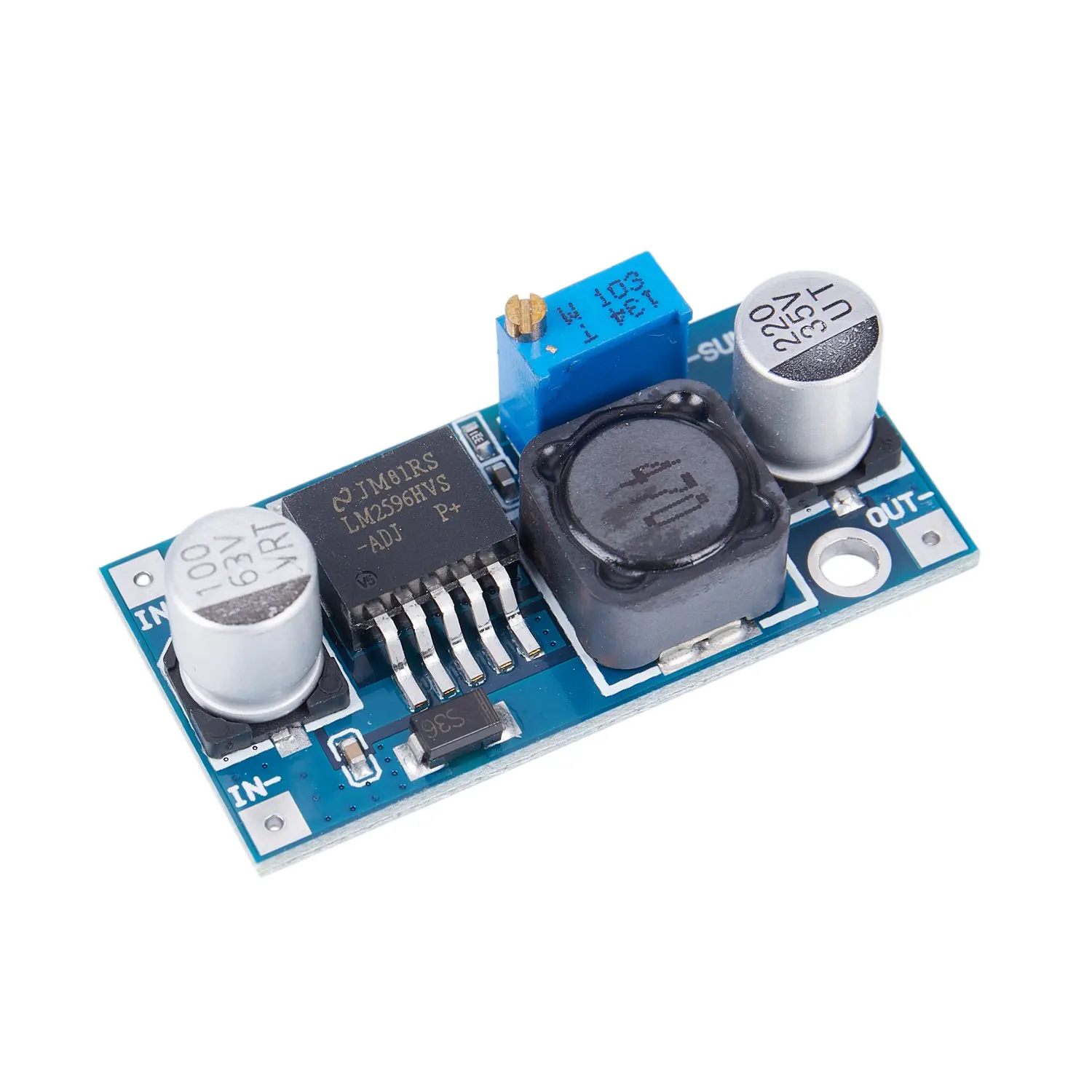 Hot 48V Adjustable Step-down Regulator Module DC-DC LM2596HV Input 4.5-60V Power | Обустройство дома