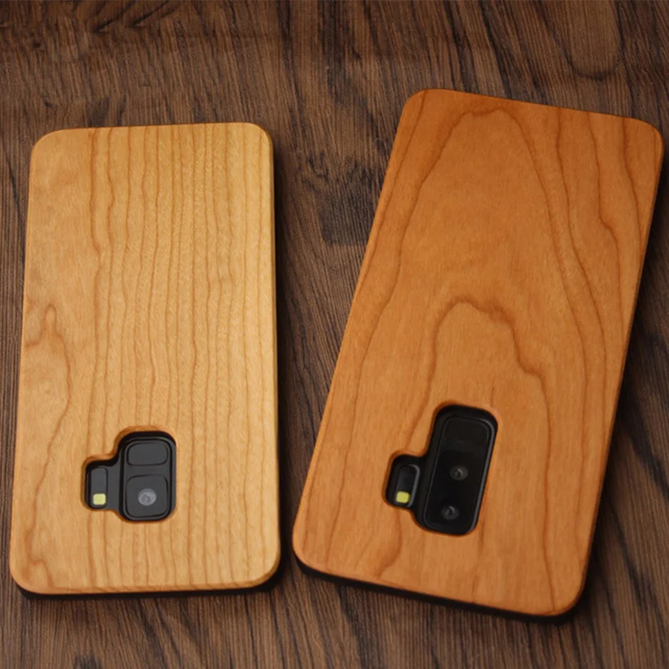 Чехол KISSCASE из натурального дерева для Samsung Galaxy S9 S8 Plus S7 S6 Edge настоящие деревянные