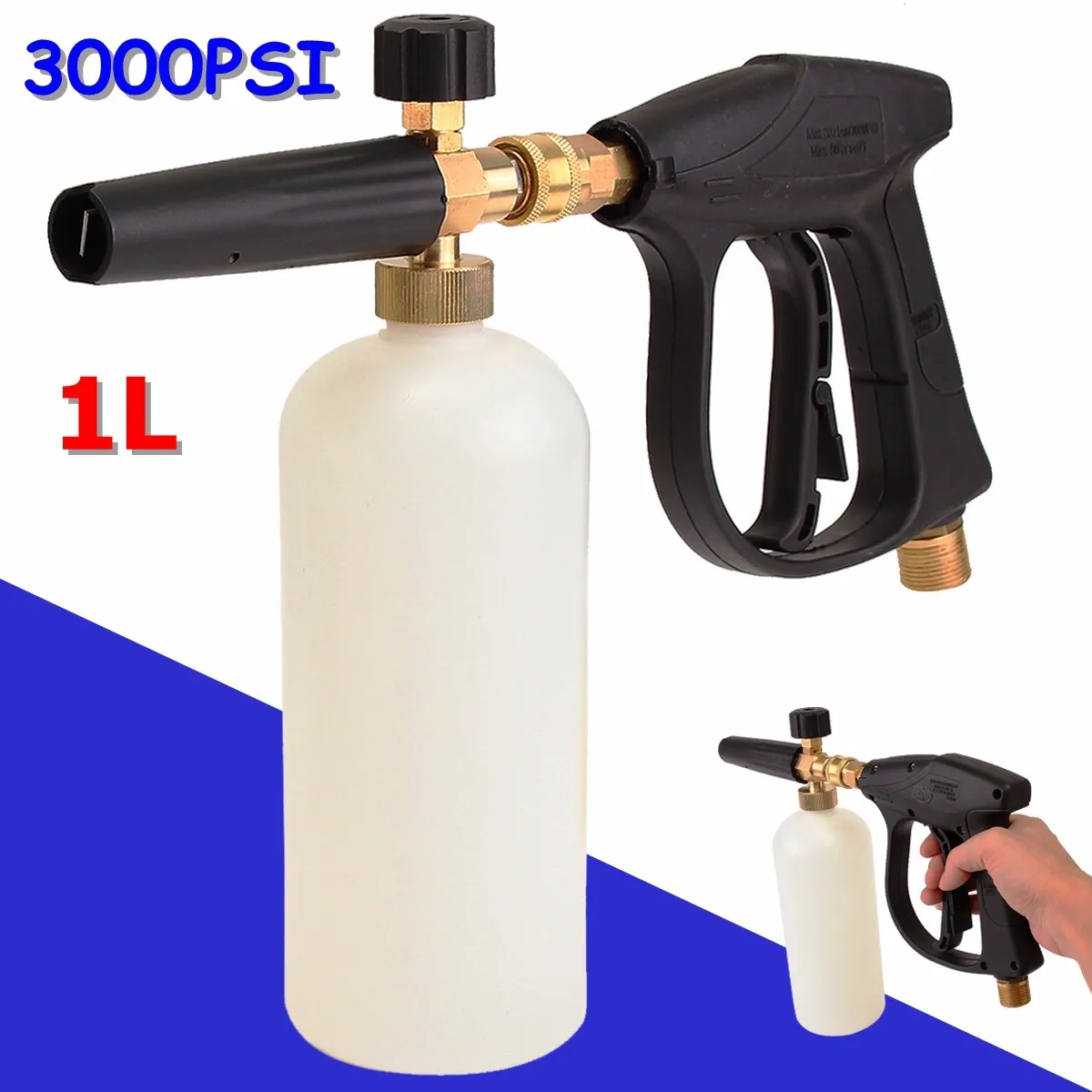 Моечная машина высокого давления 1Л 3000PSI насадка для очистки канализационных