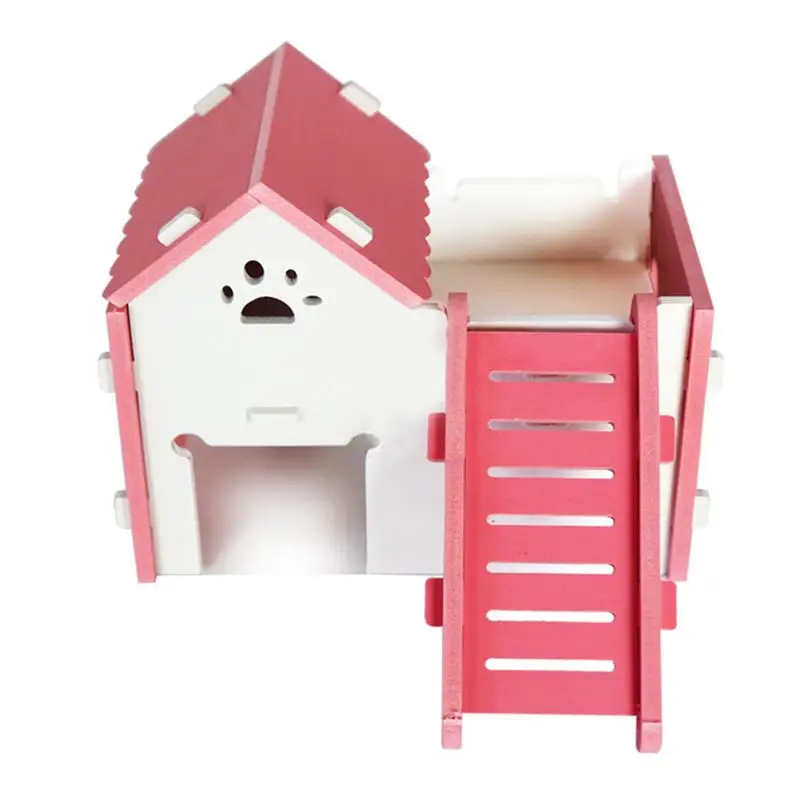Роскошный деревянный дом хомяка игрушка CageToys хомяк мелких домашних животных