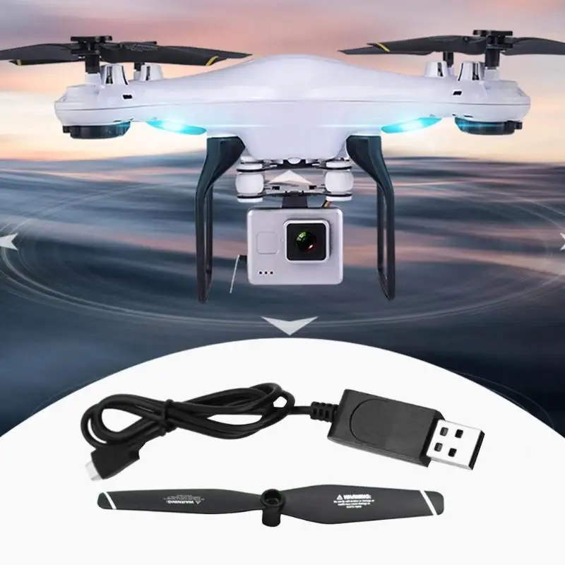 4 шт. вперед разворота пропеллер + 1 м USB зарядный кабель для SG106 RC Дрон|Кабели
